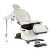 white medical chair with a hand surgery armboard
