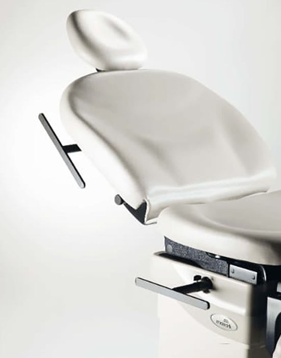 leaned backward medical chair