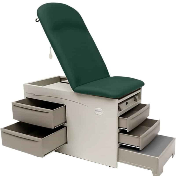 Brewer Access Exam Table with Pneumatic Back - Med Supplies Hub 