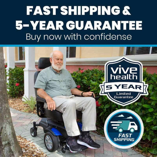 Vive Health Electric Wheelchair Model V - Med Supplies Hub 